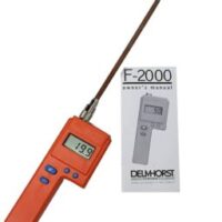 Delmhorst F2000 Hay Meter Moisture Tester 10″ Probe